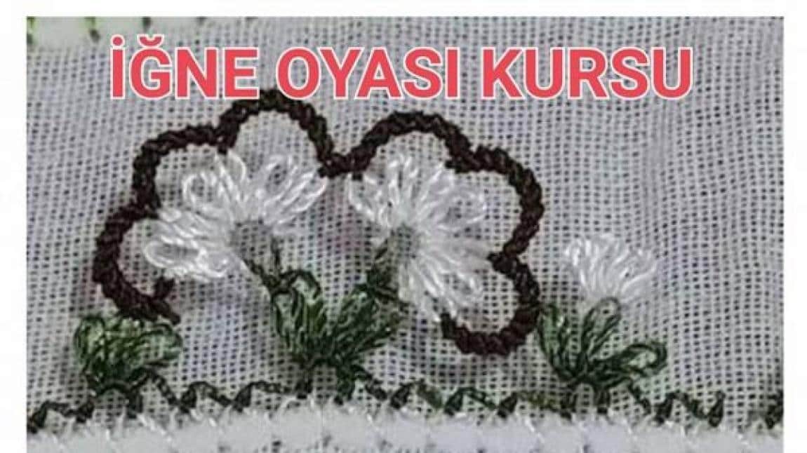 ÇUMRA HALK EĞİTİMİ MERKEZİMİZDE İĞNE OYASI YAPIMI KURSU AÇILACAKTIR.